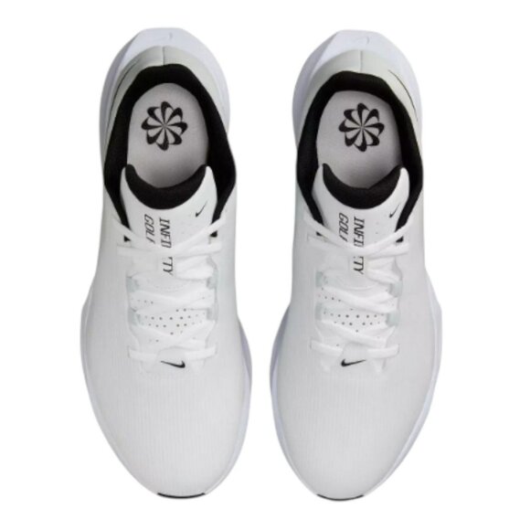 Nike Infinity G Next Nature Golf Shoe FN0555-100 White/Black/Platinum Men 12 NWT - Picture 3 of 12